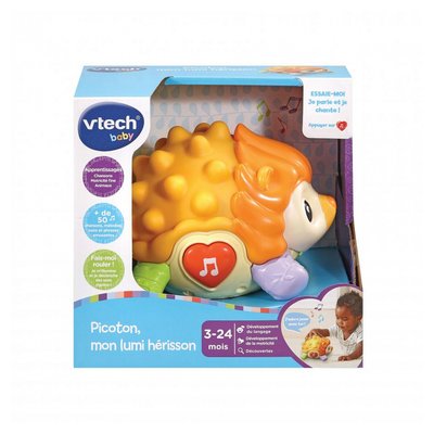 Jouet d eveil interactif Picoton, mon lumi herisson VTECH