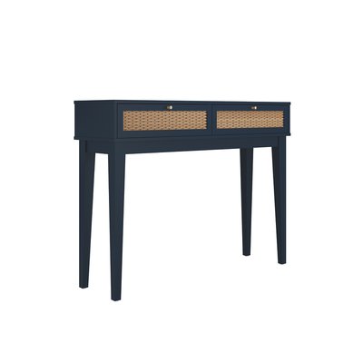Carmine Rattan 2 Drawer Dressing Table SO'HOME