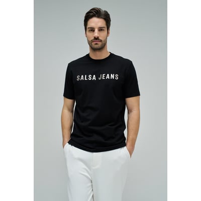 T-SHIRT AVEC BRANDING SALSA JEANS