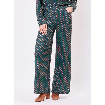 Pantalon large maille souple CHESTER LA FIANCÉE