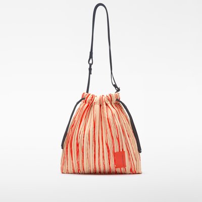 Petit sac à bandoulière en crinkle ADOLFO DOMINGUEZ