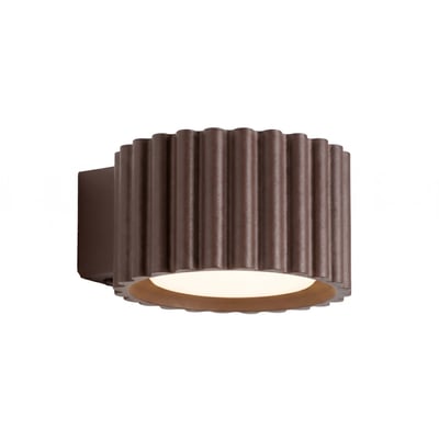 Applique murale Aluminium Marron Gx53 1 AURA EDEN