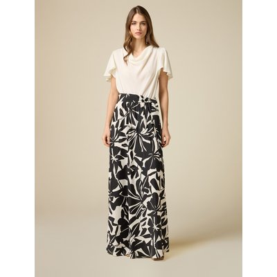 Robe longue avec jupe fantaisie OLTRE