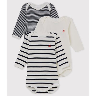 Lote de 3 bodies PETIT BATEAU