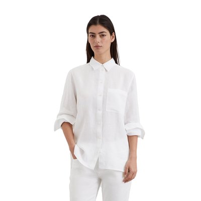 Blouse en lin regular en qualité légère MARC O'POLO