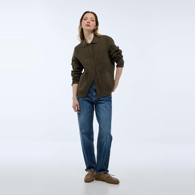 Cardigan maille poches plaquées MONOPRIX