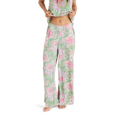 Pantalon à taille élastique HIBISCUS ISLAND. ROXY