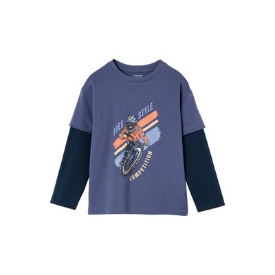 Tee-shirt effet doubles manches VERTBAUDET