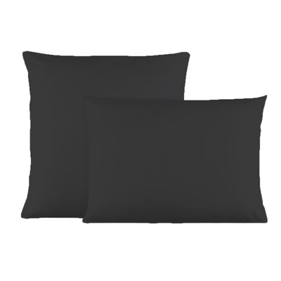 Lot de 2 taies d'oreillers coton jersey DOUCEUR LINANDELLE
