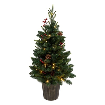 Sapin artificiel lumineux Kappi H90 cm FEERIC LIGHTS & CHRISTMAS