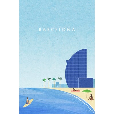 Tableau ville barcelona ii HEXOA