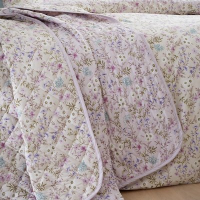 Ditsy Floral Cotton Reversible Bedspread BIANCA FINE LINENS