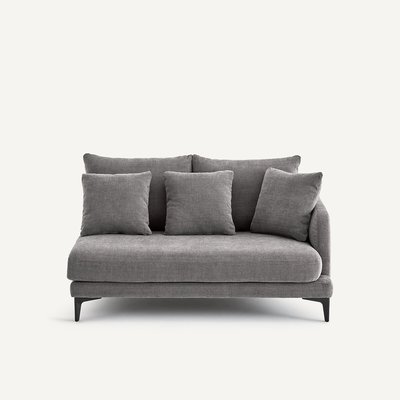Demi-canapé 2 places en polyester coton, MODERNISTE, design Emmanuel Gallina AM.PM