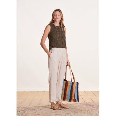 Pantalon fluide en lyocell LA FEE MARABOUTEE
