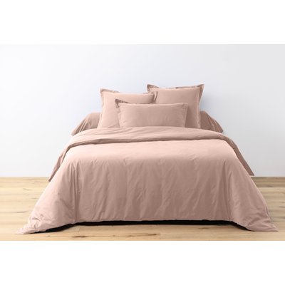 Parure housse de couette coton unie BATON ROUGE