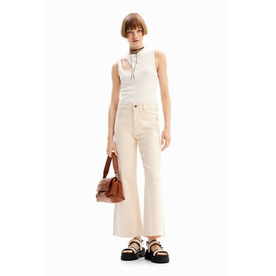 Jupe-culotte jean cropped DESIGUAL
