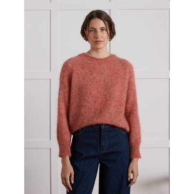 Pull mohair rose poudre 2025