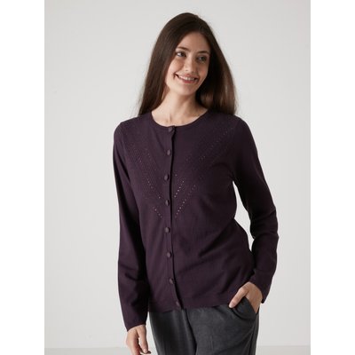 Gilet prune femme on sale