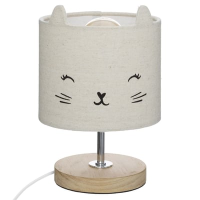 Lampe abat-jour chat ATMOSPHERA