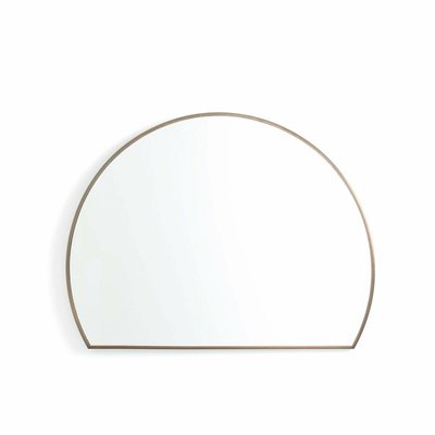 Specchio semi-circolare metallo ferro H60cm, Caligone AM.PM