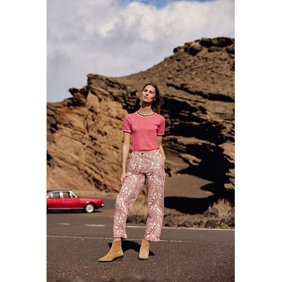 Pantalones anchos, estampado floral, PAMA LA PETITE ETOILE