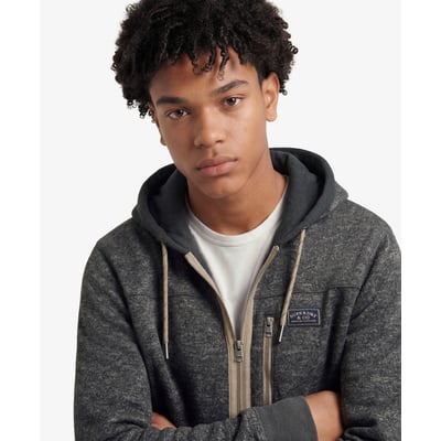 Sweat zippé à capuche Storm Fleece coupe décontractée SUPERDRY