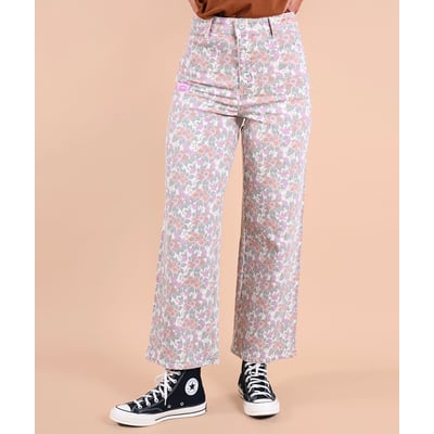 Pantalon imprimé en twill SANDLILY OXBOW