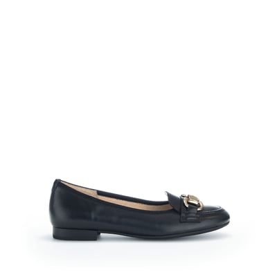 Ballerines en cuir à talon bloc GABOR