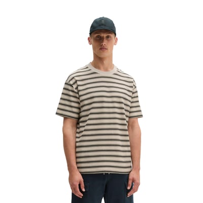 T-shirt relaxed en coton bio et en lin MARC O'POLO
