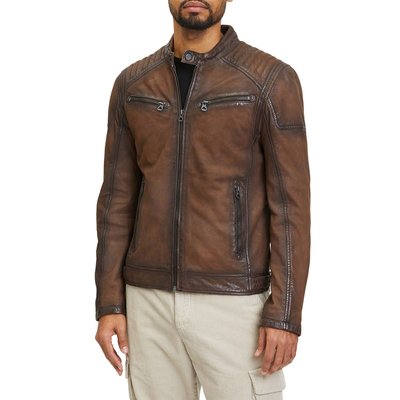 Veste cuir gipsy homme La Redoute