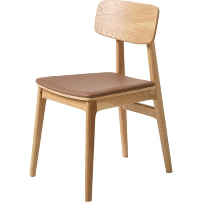 Chaise de salle à manger en chêne SUNFIRS RECOLLECTION