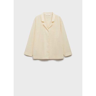 Chemise en coton garment washed MANGO