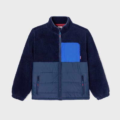 Veste bi-matières en sherpa BILLYBELT