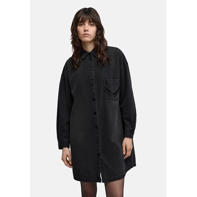 Jeansjurken met lange mouwen La Redoute