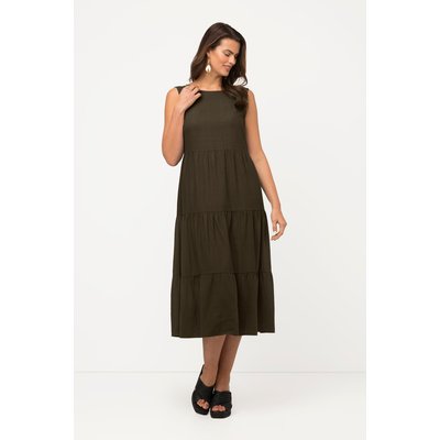 Robe midi en lin mélangé ULLA POPKEN