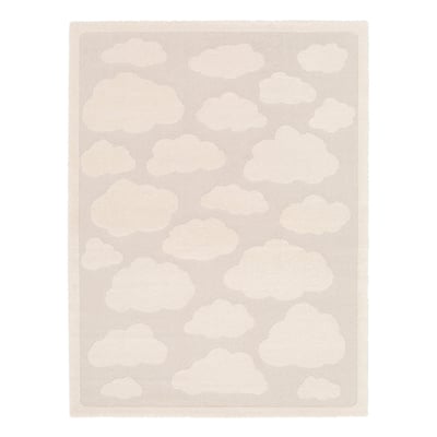 Tapis enfant avec effet relief NUAGES AFK LIVING
