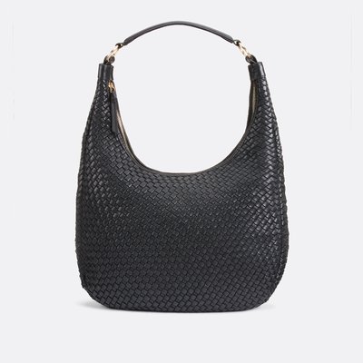 Sac cabas en cuir tressé LA REDOUTE COLLECTIONS