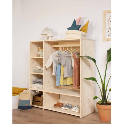 Armoire montessori en bois - BLAI HANNUN