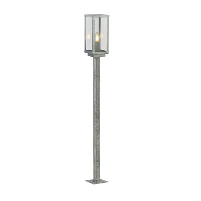 Galvanised Large Outdoor Light Post SO'HOME
