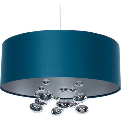 Suspension ronde en tissu avec boules décoratives Bubble Light BPS KONCEPT