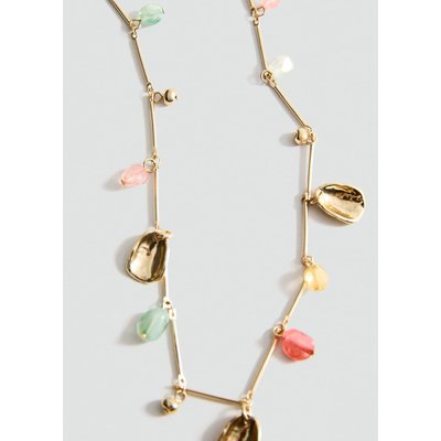 Collier chaîne perles combinées MANGO