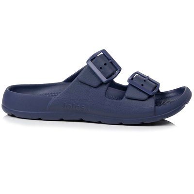 Mules claquettes double bride, semelle confortable et légère, sandale de plage, piscine ISOTONER