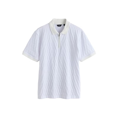 Polo habillé à motif jacquard n. premium NEXT