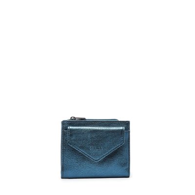 Porte-monnaie Etincelle Irisée cuir ETRIER