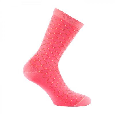 Chaussettes mailles fantaisies en Fil d'écosse MADE IN FRANCE KINDY