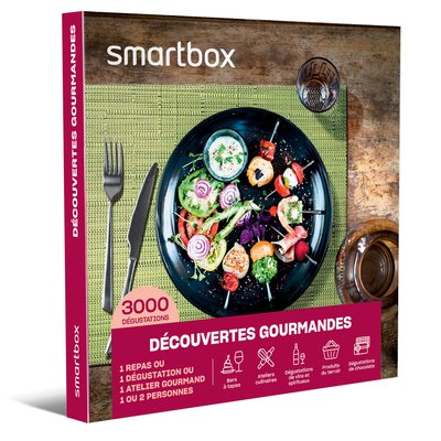 Découvertes gourmandes- SMARTBOX - Coffret Cadeau Gastronomie SMARTBOX
