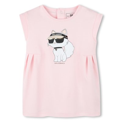 Robe évasée avec illustration KARL LAGERFELD KIDS
