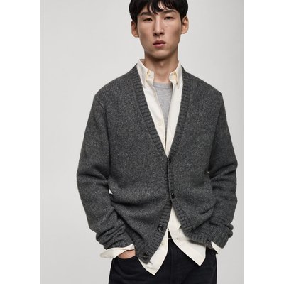 Cardigan maille laine mélangée MANGO MAN