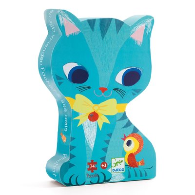 Puzzle silhouette Pachat & ses amis  24 pièces DJECO