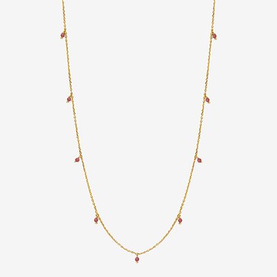 Collier doré long - MILADY CAROLINE NAJMAN